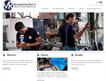 Tablet Screenshot of meccanotecnicariesi.com